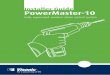 Installer Guide PowerMaster-10 - Visonic€¦ · PowerMaster-10 Installer Guide ... it is advisable to power up the control panel temporarily after ... "indoor general" and the power
