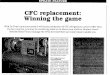 CFC Replacement: Winning the Game - InfoHouseinfohouse.p2ric.org/ref/27/26667.pdf · CFC replacement: Winning the game With Du Pont’s announcement it will cease production of CFC