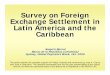 SurveySurvey on Foreign Survey on Foreign Exchange ...siteresources.worldbank.org/INTPAYMENTREMMITTANCE/Resources/... · Exchange Settlement in LatinLatin AmericaAmerica andand the