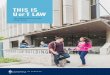 THIS IS U OF T LAW - University of Toronto Faculty of Law · JD ADMISSIONS GUIDE 5 WELCOME TO THE FACULTY OF LAW At the University of Toronto, we offer one of the world’s outstanding
