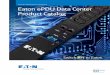 Power distribution solutions Eaton ePDU Data Center ... · Eaton ePDU Data Center Product Catalog Power distribution solutions Switch N to Eaton. ... AM = Advanced Monitored Branding