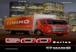 hino.com - Mattakicdn.mattaki.com/hino/static-assets/vehicles/brochures/500_e... · with class-leading chassis versatility, the Hino 500 ... J08E-WA ENGINE SPEED (rpm) 320 300 280