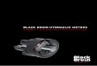 BLACK BRUIN HYDRAULIC MOTORS · BLACK BRUIN HYDRAULIC MOTORS S SERIES – Rotating shaft radial piston motor