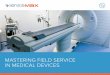 MASTERING FIELD SERVICE IN MEDICAL DEVICESlp.servicemax.com/rs/servicemax/images/ServiceMax-eBook-MedDevi… · MASTERING FIELD SERVICE IN MEDICAL DEVICES. 2 ... customer experiences
