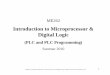 Introduction to Microprocessor & Digital Logicmme.uwaterloo.ca/~me262/Chapter 5.pdf · The Electrical Circuits can be presented by ladder diagram. ... Introduction to Microprocessor