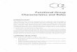 Functional Group Characteristics and Roles - ashp.org files/p2661-sample-chapter-2.pdf · Chapter 2: Functional Group Characteristics and Roles 3 Similar to automobiles, ... explain