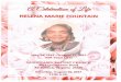 Helena Marie Fountain, A Celebration of Life ... - Quioccasin · The Prelude ..... ... fa lady and serves s a role model of a true Chrisrian. ... Mayor Dwight C. Jones ANNUAL CELEBRATION