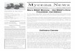 Mycena News - Mycological Society of San Francisco · For further information email Wade at leschyn@rahul.net ... Mycena News is the newsletter of the Mycological Society of San Francisco
