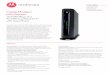 Cable Modem plus Router - Motorola Cable Modems ... Motorola Model MG7550 cable modem with built-in router supports modem speeds up to 686 Mbps. With its high speed and IPv4 and IPv6