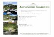 japanese garden info sheet - Como Park Zoo and … · JAPANESE GARDEN Experience a destination wedding without ever leaving Minnesota! Accommodates 35 people maximum Accommodates