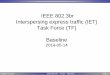 IEEE 802.3br Interspersing express traffic (IET) Task ... · Version 1.0 rev2 EEE 802.3br – TF IET – Baseline Page 1 IEEE 802.3br Interspersing express traffic (IET) Task Force