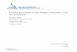 FY2016 Extension of the Higher Education Act: An … Extension of the Higher Education Act: An Overview Congressional Research Service Contents Higher Education Act Authorization 1