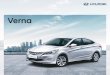 Verna - Samara Hyundai · Presenting the Verna. Its breathtaking style, top-of-the-line safety features, well-appointed interiors and a powerful engine, make it a truly unmatchable