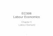 EC306 Labour Economics - Tammy Schirle · • Monopoly producers and labour demand ... maximizing equilibrium The ﬁrm also re-evaluates ... average cost curves