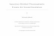 Injection Molded Thermoplastic Foams for Sound Insulation · ii Injection-Molded Thermoplastic Foams for Sound Insulation Davoud Jahani Degree of Doctor of Philosophy, 2015 Department