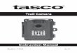 Instruction Manual - Home | Tasco® — Believe it. 119234TrailCam_5LIM_1YR_… · Instruction Manual 04-13 ... Congratulations on your purchase of a Tasco Digital ... rising and