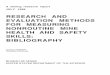 Research and Evaluation Methods For Measuring … MEASURING NONROUTINE MINE HEALTH AND SAFETY SKILLS: BIBLIOGRAPHY Contract H0348040 University of Kentucky BUREAU OF MINES UNITED STATES