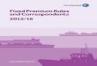 Fixed Premium Rules and Correspondents 2015 16€¦ · Fixed Premium Rules and Correspondents 2015 / 16  2015/16 Fixed Premium Rules and Correspondents