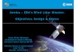 Aeolus – ESA’s Wind Lidar Mission: Objectives, Design & …cires1.colorado.edu/events/lidarworkshop/LWG/April15/LWG_2_tuesda… · Observation means: Provide global measurements