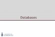 Databases - University of Torontomashiyat/csc309/Lectures/Databases.pdf · –Oracle,Sybase,MySQL,SQLServer , ... NoSQL databases also support automatic replication, meaning that