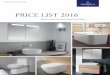 PRICE LIST 2016 - western-sales.comwestern-sales.com/mpu/feb16mpu/V&B Price List 2016.pdf · The ceramic materials used by Villeroy & Boch are very robust. ... LOOP & FRIENDS •