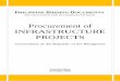 Procurement of INFRASTRUCTURE PROJECTS · Procurement of INFRASTRUCTURE PROJECTS Government of the Republic of the Philippines Fourth Edition ... Barangay Narra Este