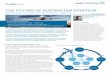 THE FUTURE OF AUSTRALIAN AVIATION - AMP Capital · THE FUTURE OF AUSTRALIAN AVIATION What does it mean for Australian airports? DECEMBER 2014 IN THIS PAPER WE DISCUSS... ... cost