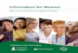 Information for Women - SaskSurgery.ca - …sasksurgery.ca/pdf/info-for-women-pelvic-floor-feb2013.pdfInformation for Women ... because the causes and treatments are different. 