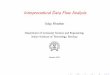 Interprocedural Data Flow Analysis - CSE, IIT Bombay uday/soft-copies/ip-dfa.pdfCS 618 Interprocedural DFA: ... Program Representation for Interprocedural Data Flow Analysis: Call
