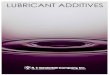 LUBRICANT ADDITIVES - CAMSI-X · PDF fileWWe have over 50 lubricant additives available to meet your specifie have over 50 lubricant additives ... VANLUBE Antioxidant and VANLUBE Lubricant