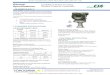 EJA530E S-Series Tri-clamp Sanitary Pressure Transmitter … ·  · 2017-08-02EJA530E S-Series Tri-clamp Sanitary Pressure Transmitter ... LRV, URV, Damping, Output Mode, Display,