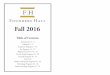 Fall 2016 - founders-hall.orgfounders-hall.org/sites/default/files/Fall_2016.pdf · Fall 2016 Table of Contents ... Barron’s Learn French the Fun and Fast Way by Elisabeth Bourquin