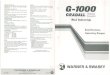 Gradall Excavators - G-1000 Wheeled - Form 8002 Wheel Form 8002.pdf · Title: Gradall Excavators - G-1000 Wheeled - Form 8002 Author: Gradall Industries, Inc. Subject: Gradall Excavators