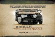 GET A $500 REBATE ON EQUIPMENT POWERED BY … · Buy any equipment powered by a KOHLER Diesel KDI engine displayed at the 2015 TCI Expo, November 12-14.* ... COURAGE XT COMMAND PRO®