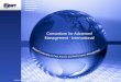 Consortium for Advanced Management - International - CAM-I · What is CAM-I? CAM-I (Consortium for Advanced Management-International) is an ... • Packaging PMF instructor materials