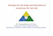Strategies for the design and fabrication of membranes for ...web.iitd.ac.in/~sbasu/seminar/presentation/14Dr. B. Viswanathan,IIT... · Strategies for the design and fabrication of