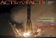 ACTS FACTS - Institute for Creation Research · ACTS&FACTS INSTITUTE FOR CREATION RESEARCH ... and miraculous creation on Earth—us! BACK TO GENESIS IMPACT EVENTS ... You can’t