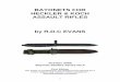BAYONETS FOR HECKLER & KOCH ASSAULT RIFLES … · BAYONETS FOR HECKLER & KOCH ASSAULT RIFLES by R.D.C EVANS October 2009 Bayonet Studies Series No.4 First Edition This article …