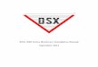 DSX-1040 Series Hardware Installation Manual September … · in accordance with the National Electric Code, ANSI / NFPA 70 regulations and recommendations ... Card Plus PIN / Card