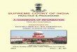 PRACTICE & PROCEDURE - UPSC Success€¦ · PRACTICE & PROCEDURE FOREWORD BY HON'BLE SHRI K.G. BALAKRISHNAN, CHIEF JUSTICE OF INDIA A HANDBOOK OF INFORMATION ... F. Curative Petition