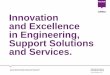 Innovation and Excellence in Engineering, Support ... · and Excellence in Engineering, Support Solutions ... •Training •Design Engineering ... Electrical and Avionics-related