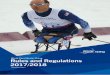 World Para Nordic Skiing Rules and Regulations … Para Nordic Skiing Rules and Regulations, November 2017 3 301 The Organising Committee (OC) 29 302 The Competition Officials 