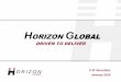 HORIZONGLOBALinvestors.horizonglobal.com/sites/horizonglobal.investorhq...cyclicality •Multiple avenues for top-line growth •Six large identified projects on the margin dashboard