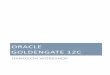 oRACLE GOLDENGATE  .  ƒ¾²¾´‚²¾ °´¼¸½¸‚€°‚¾€° GoldenGate 12c ´» for Oracle Database 5
