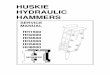 HUSKIE HYDRAULIC HAMMERS - Rock Breakers Inc. | …rbibreakers.com/resources/Service_Manual_Huskie_HH1500~8000.pdf · 1 huskie hydraulic hammers service manual hh1500 hh2000 hh3600