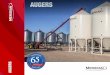 AUGERS - Advantec · better weight distribution, which makes it easier to move the auger ... the hopper on the left or right hand side of the main tube. GREAT WARRANTY