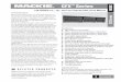 CFX Series Spec Sheet - · PDF fileCFX Series MIXERS CFX Series CFX SERIES 12-, 16-, and 20-Channel Mic/Line Mixers CFX Series OF 8 PAGES ... 20-Channel Mic/Line Mixers Features High
