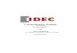 ALLEN BRADLEY Control Logix - IDEC Bradley Control Logix.… · Communication Settings: Allen Bradley (Control Logix PLC ) and IDEC Touchscreens (5.7” HG2G, 10.4” HG3F, AND 12.1”