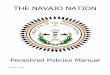 THE NAVAJO NATION1_1_15_Revised_Amended.pdfTHE NAVAJO NATION Personnel Policies Manual Table of Contents ii VI. CLASSIFICATION OF POSITIONS A. Policy ..... 24