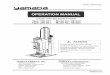 OPERATION MANUAL - Yamada Ink Pump · 200406INK017U For safe operation, be sure to read this OPERATION MANUAL thoroughly before using the pump to understand the “Warnings and